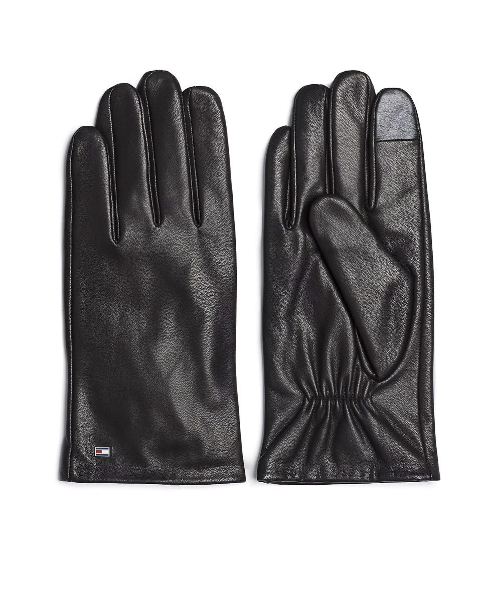 Essential Flag Leather Gloves Black / L-XL