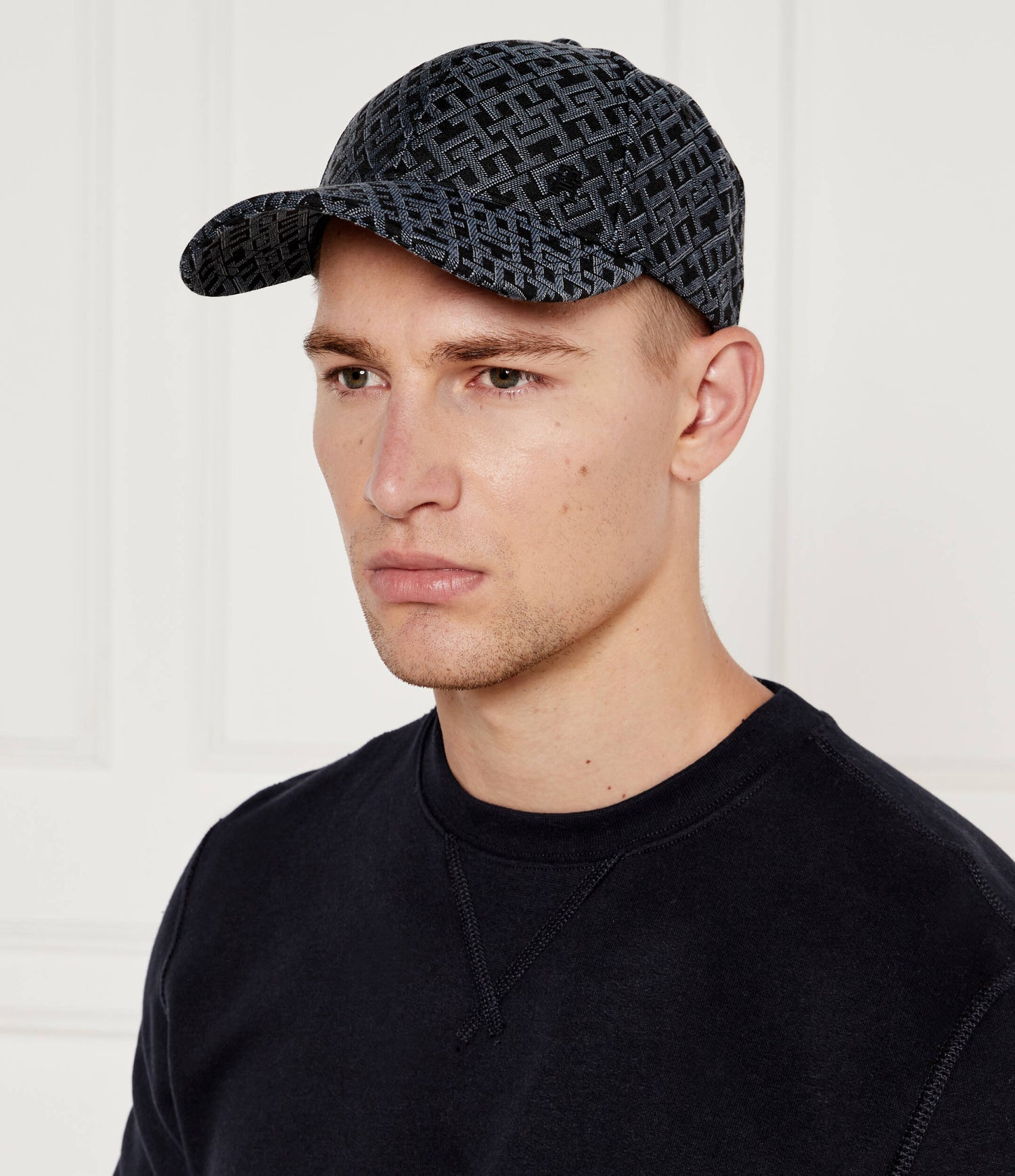 Th Monogram Aop 6 Panel Cap Black / OS