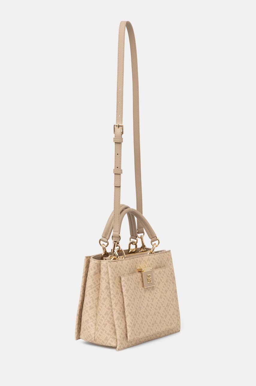 Th Her Mini Tote Mono Beige / OS