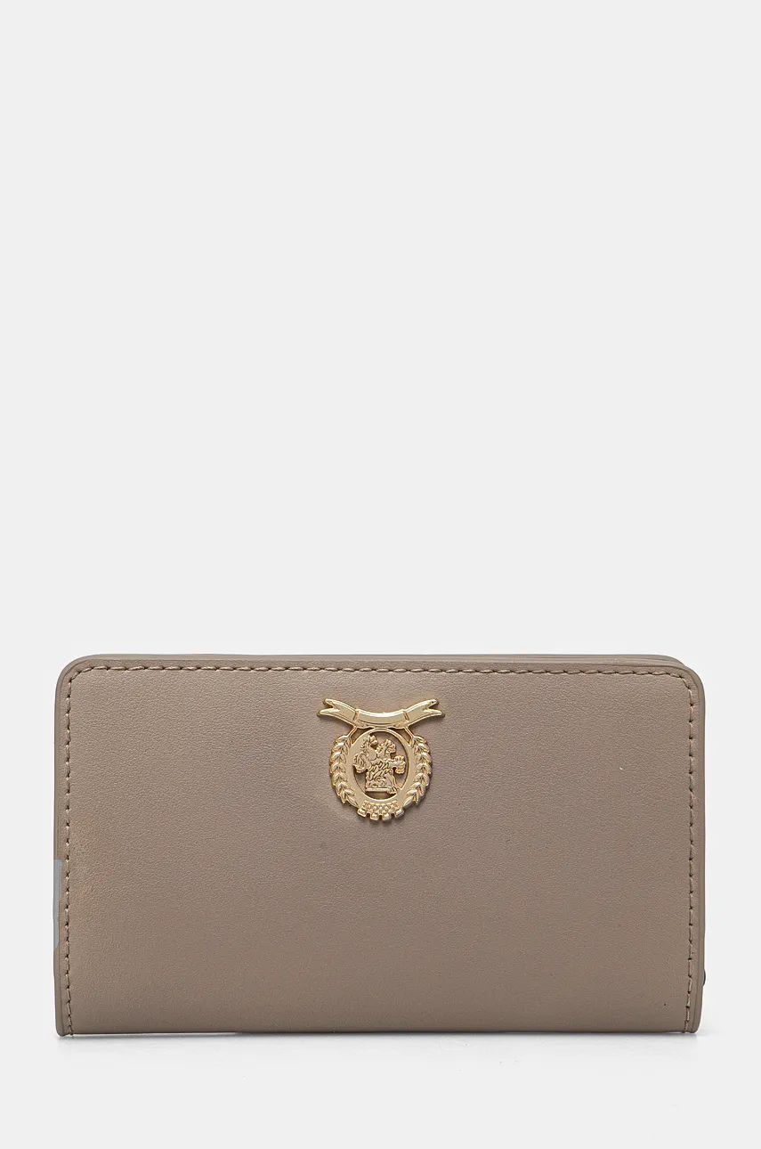 Luxe Leather Med Flap Beige / OS