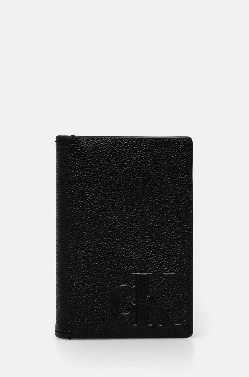 Logo Emboss Compact Bifold Black / OS