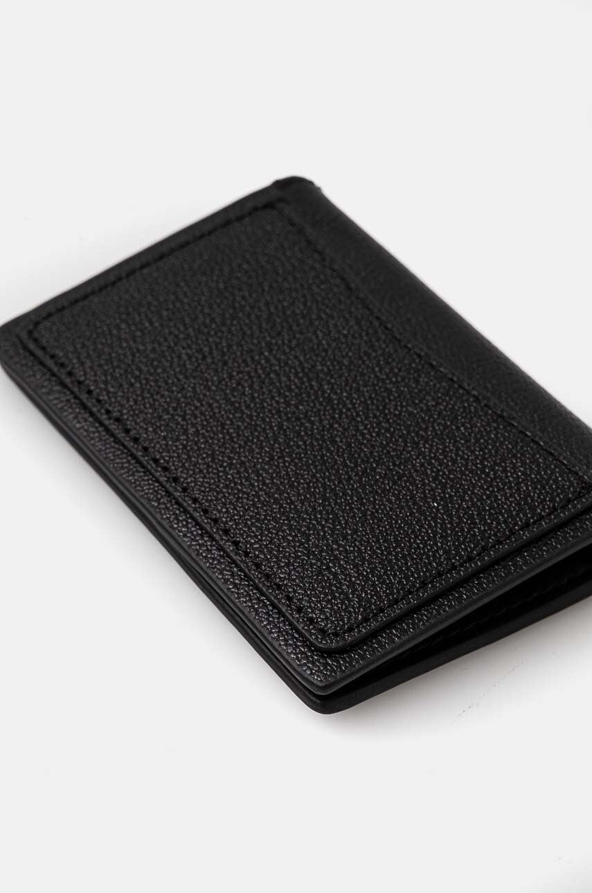 Logo Emboss Compact Bifold Black / OS