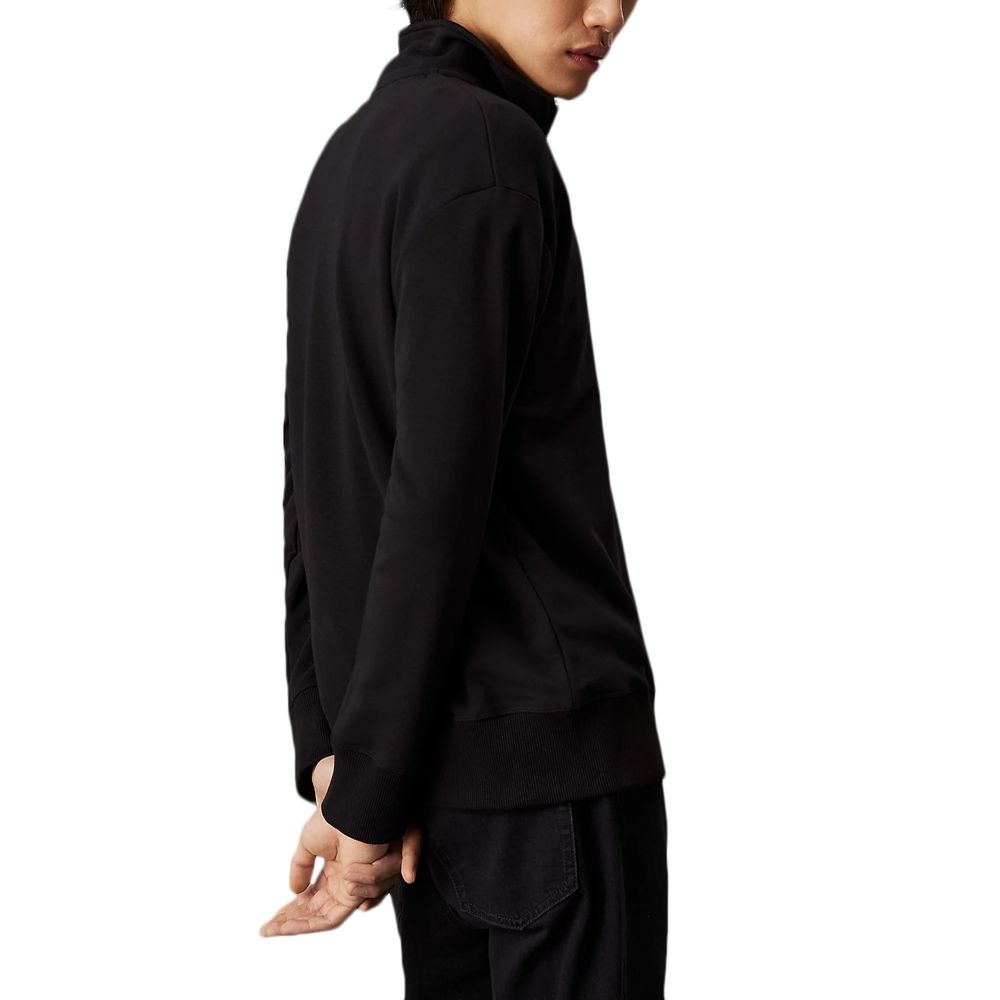 Nano Logo Q-Zip Sweatshirt Ck Black / L