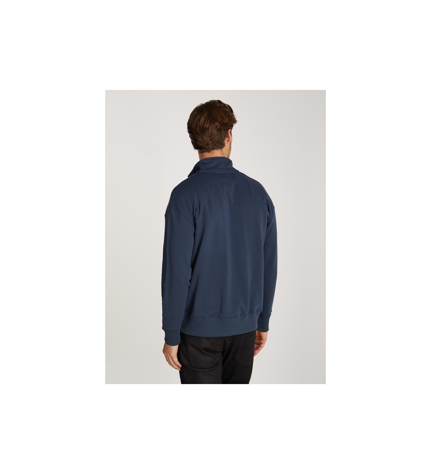 Nano Logo Q-Zip Sweatshirt Ink / L