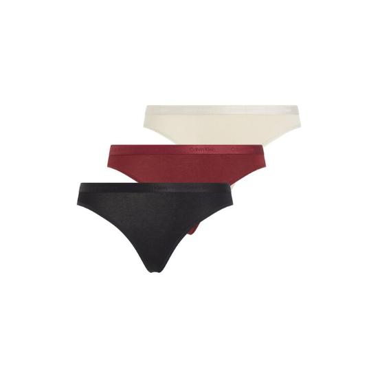 Bikini 3Pk BLACK/ COCOON/ SYRAH / L
