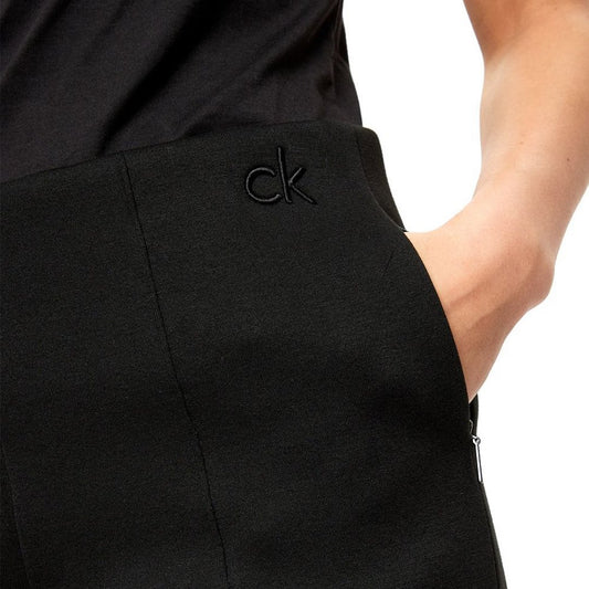 Viscose Bonded Tailored Pant Ck Black / L