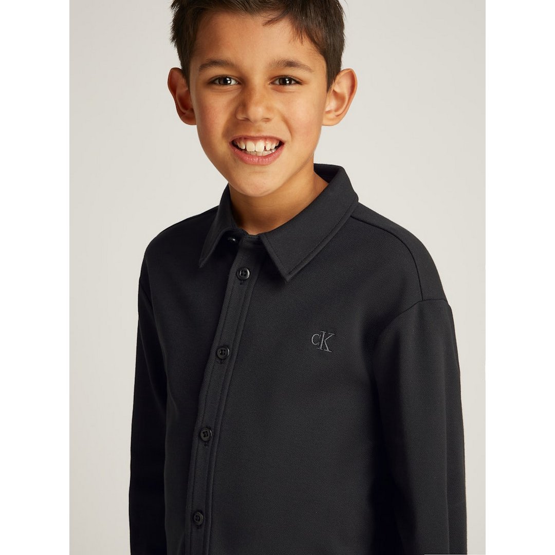 Twill Punto Shirt Ck Black / 10