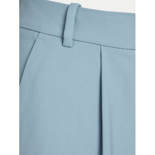 Stretch Wool Wide Leg Pant Arona / 42