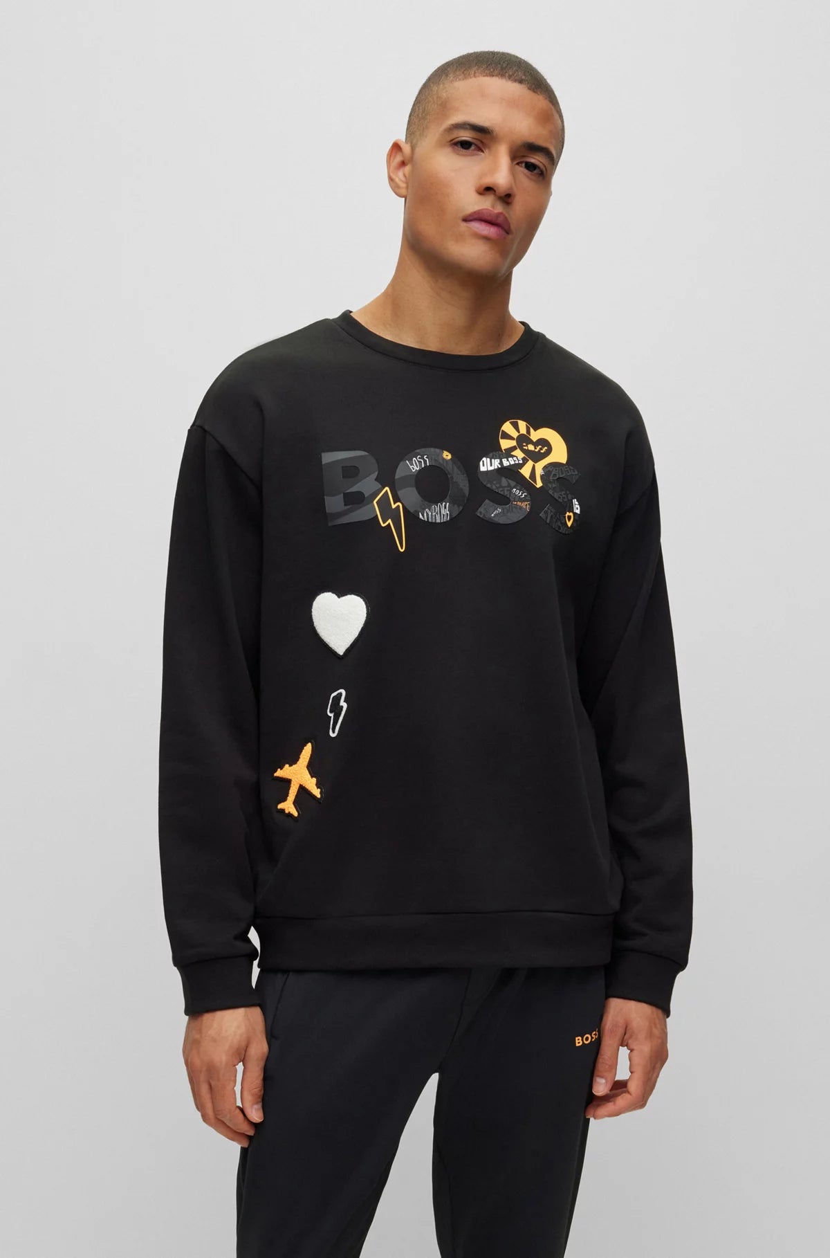 BOSS Crew Neck Sweatshirt - Salbo Lotus