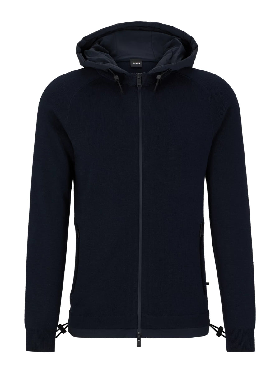 BOSS Full Zip Knitwear - P-OSTICO