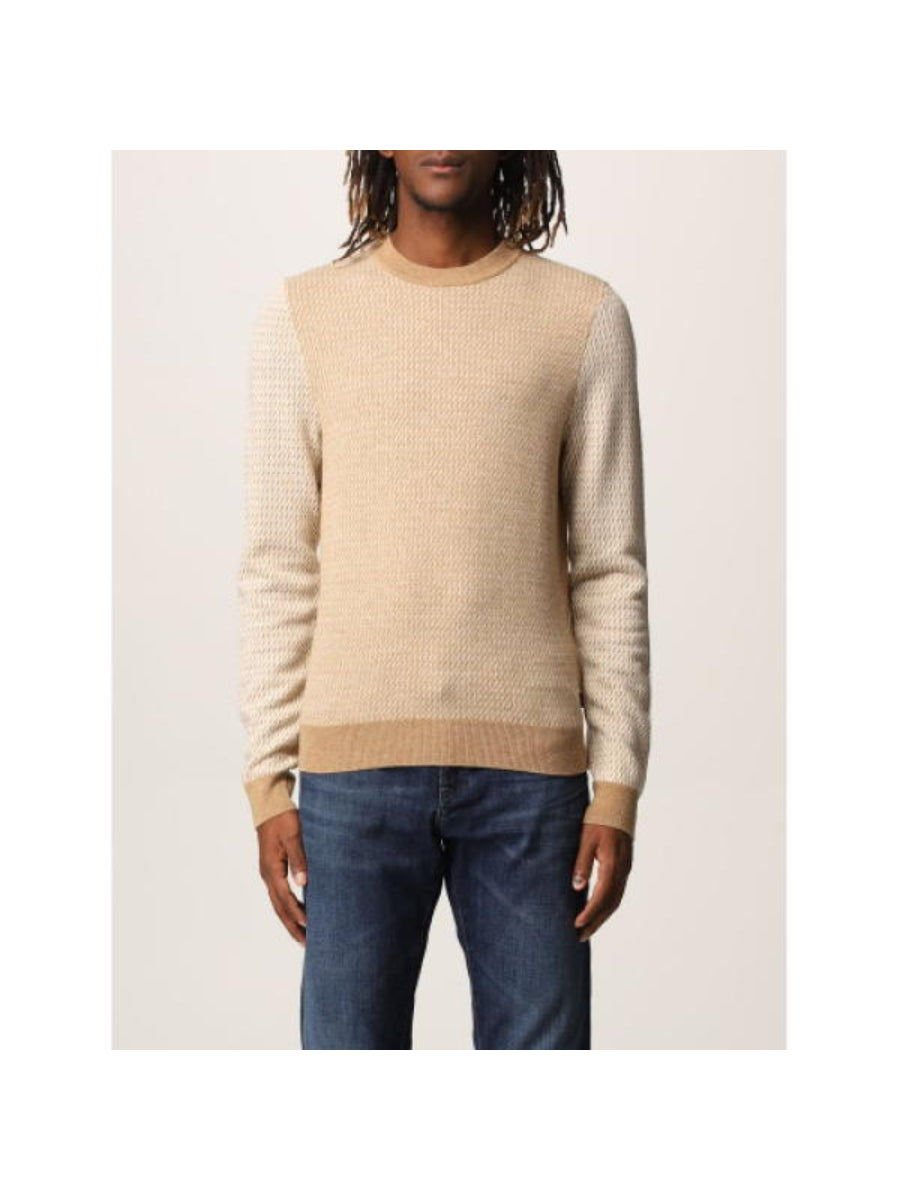 Boss Crew Neck Knitwear - Nettuno