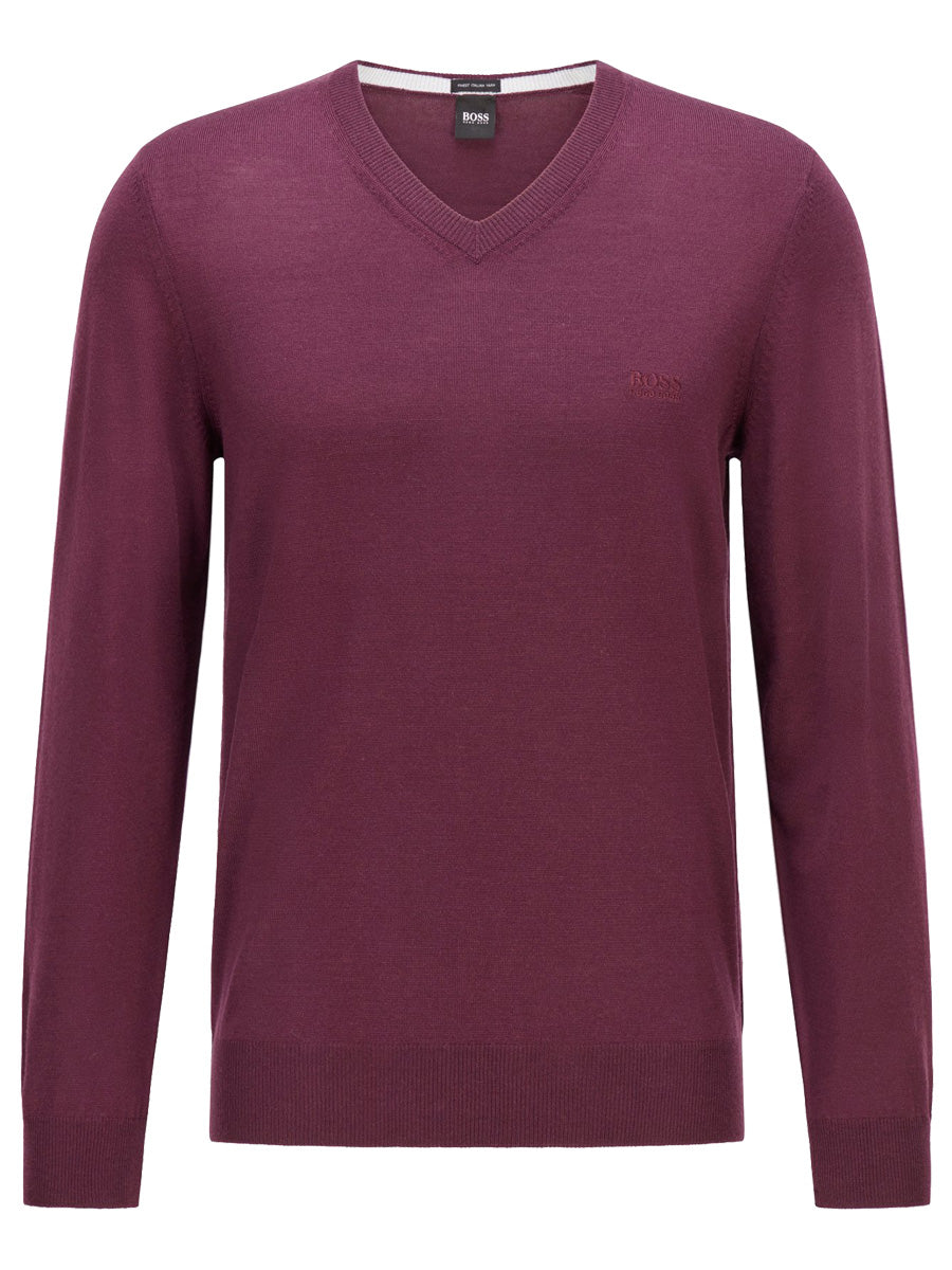 Boss V-Neck Knitwear - Baram-L 1023