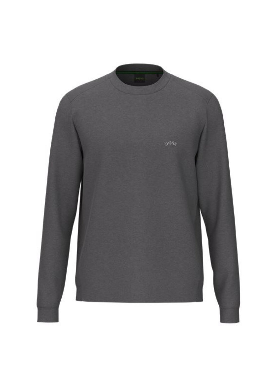 Boss Crew Neck Sweatshirt - SALBO CURVED