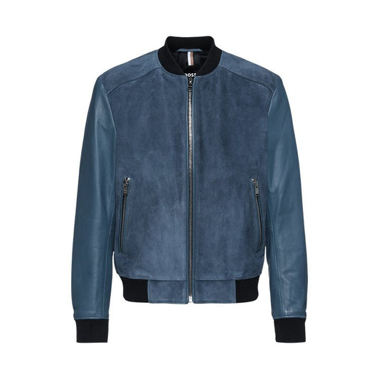 Boss Leather Jacket -Malbano 0