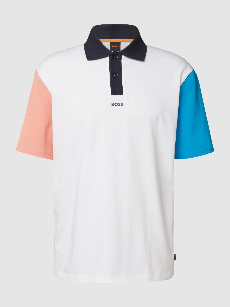 Boss Polo - Pecolour block