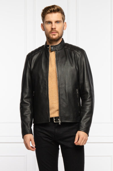 Boss Leather Jacket  - Gelan