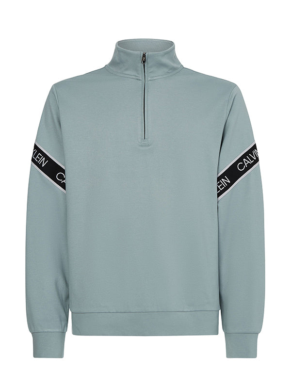 Pw - 1/4 Zip Pullove BLUSHING GREEN / L