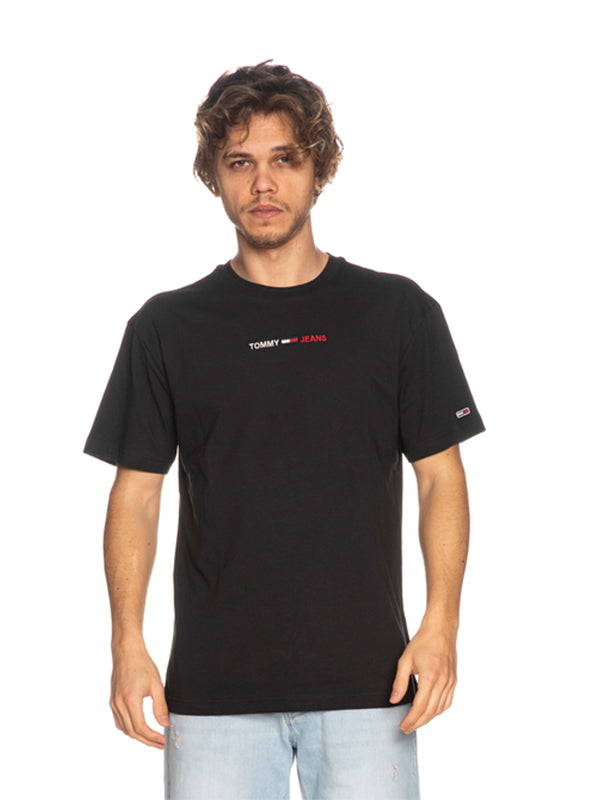 Tjm Linear Logo Tee Black / L