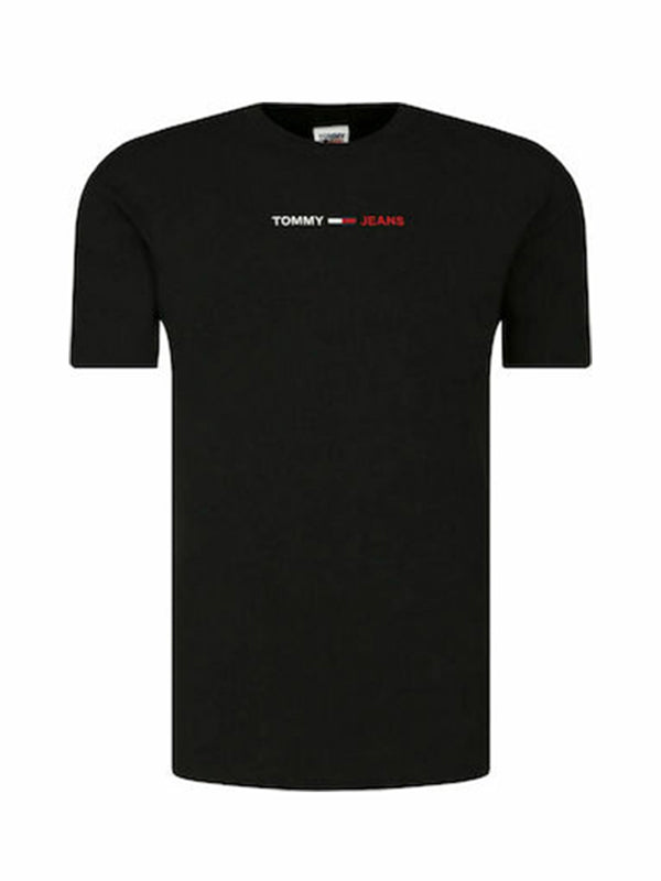 Tjm Linear Logo Tee Black / L