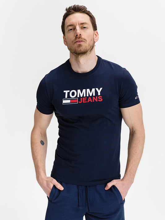 Tjm Skinny Corp Tee Twilight Navy / L