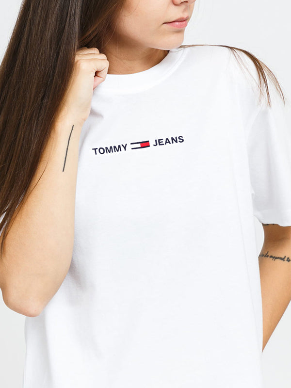 Tjw Linear Logo Tee White / L