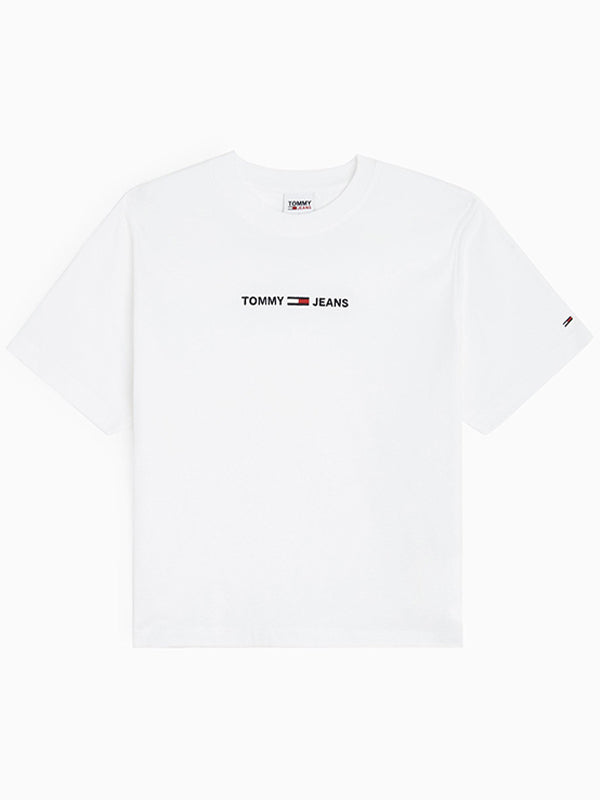 Tjw Linear Logo Tee White / L