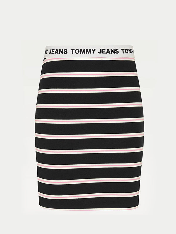 Tjw Stripe Bodycon M Black / Multi / L