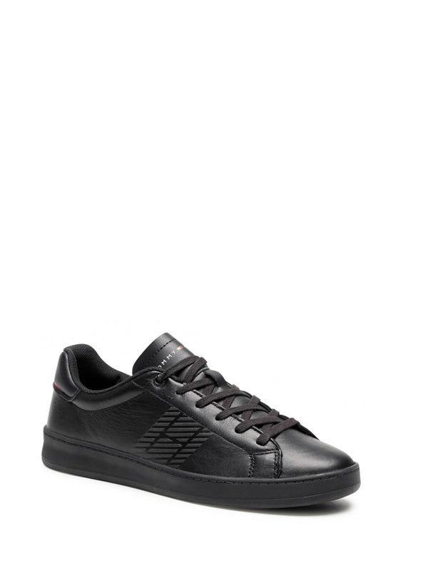 Retro Tennis Cupsole Black / 42