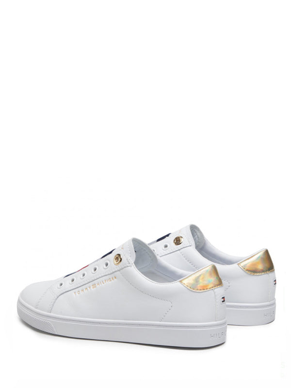 Th Elastic Slip On S White / 36