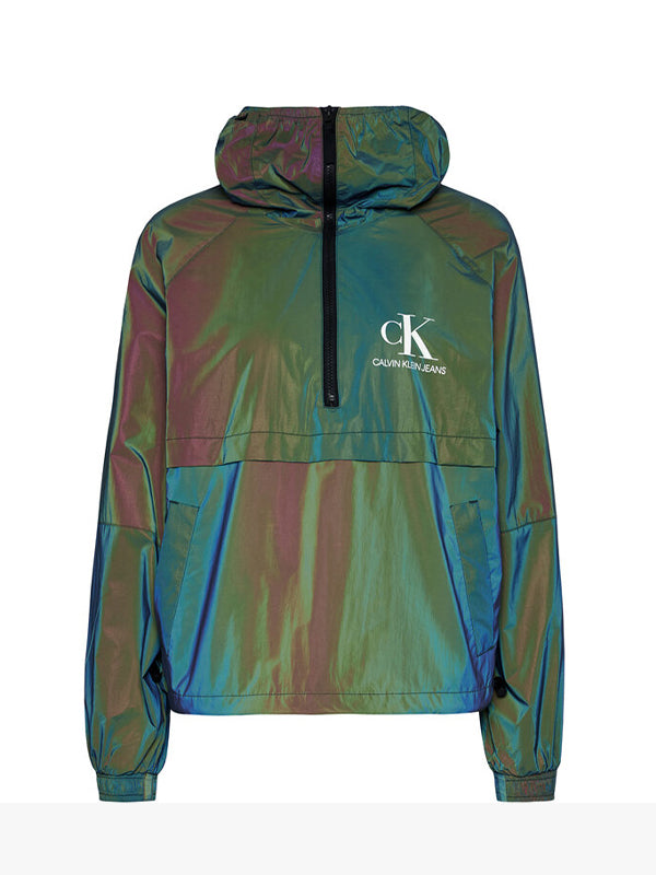 Reflective Popover Iridescent Reflective / L