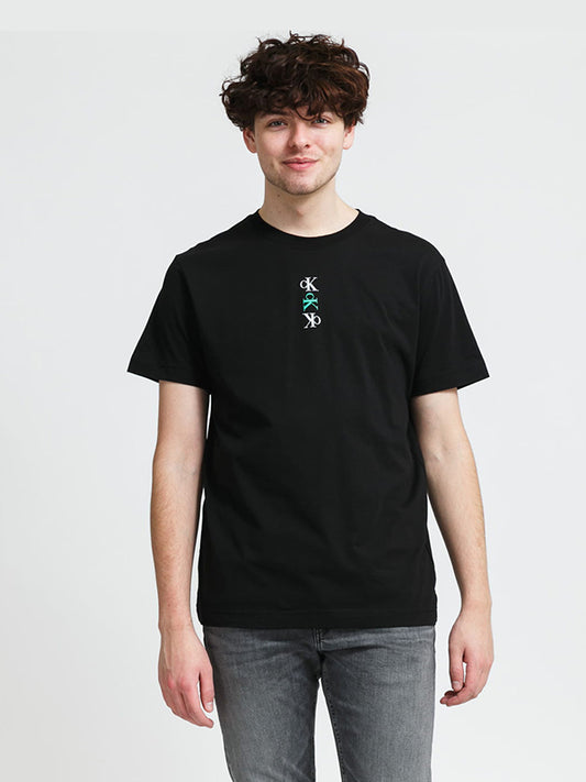 Ck Repeat Text Graph Ck Black / L