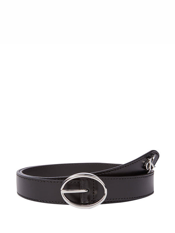 Rounded Classic Belt Black / 100