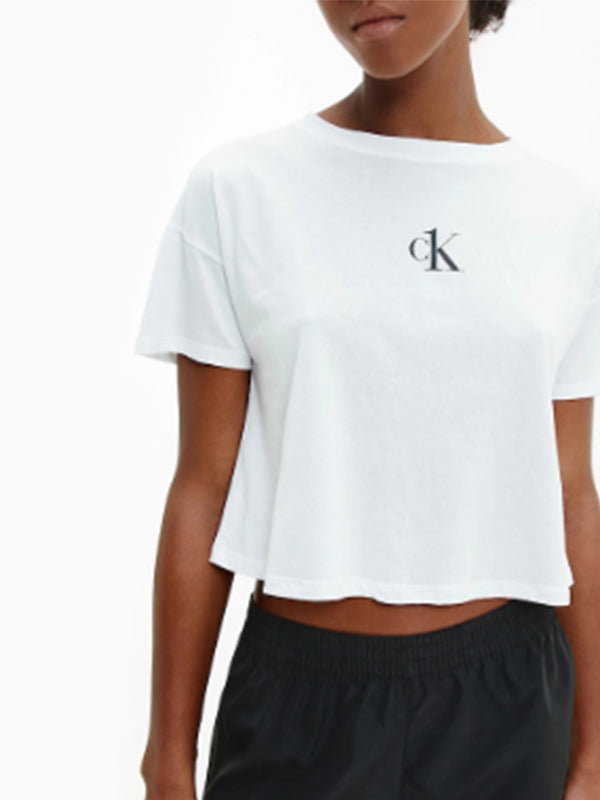 Cropped Top Pvh Classic White / L