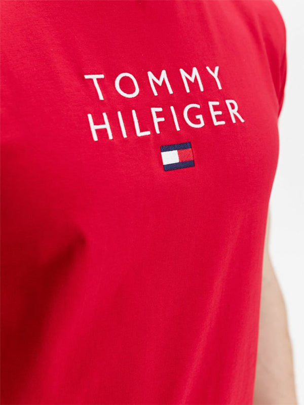 Stacked Tommy Flag T Primary Red / L