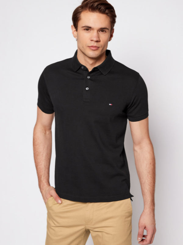 Core 1985 Slim Polo Black / L