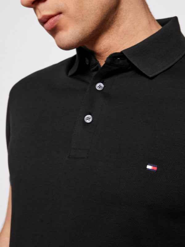 Core 1985 Slim Polo Black / L