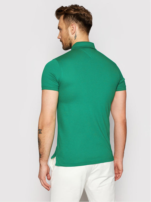 Core 1985 Slim Polo Courtside Green / L