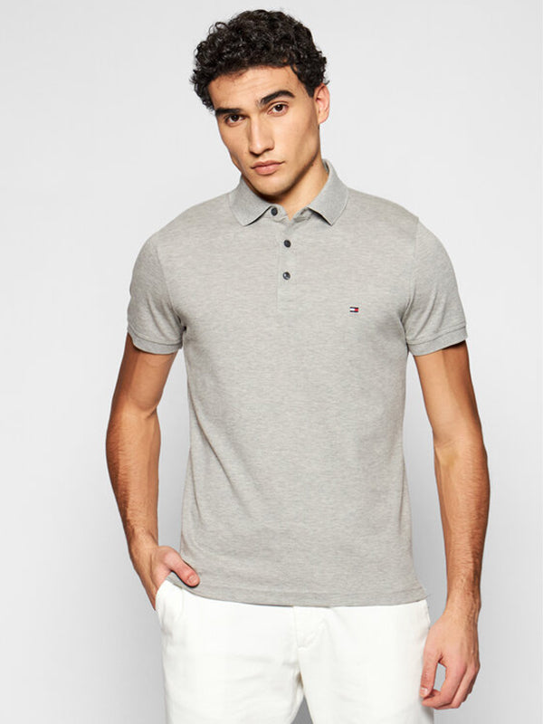 Core 1985 Slim Polo Medium Grey Heather / L