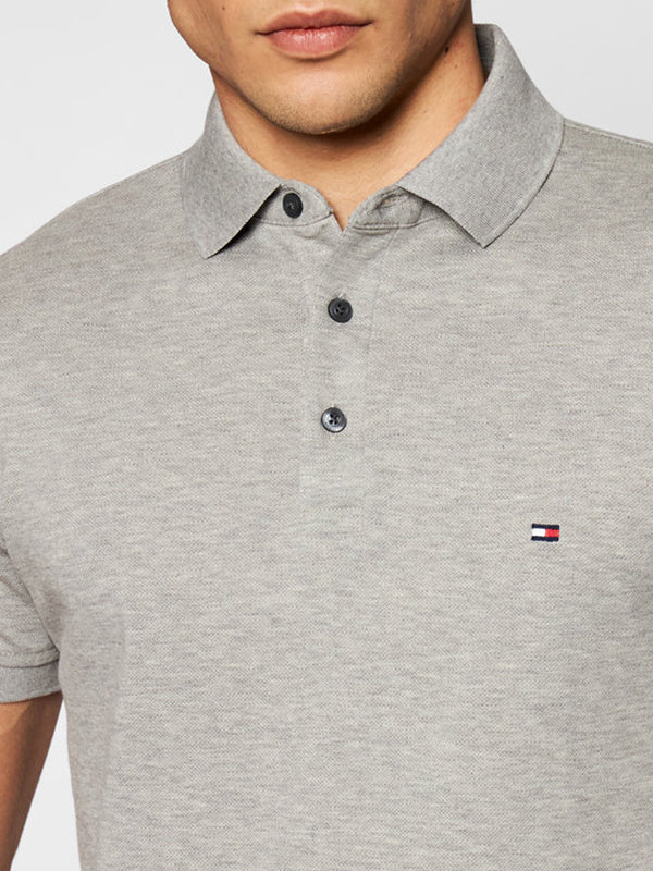 Core 1985 Slim Polo Medium Grey Heather / L