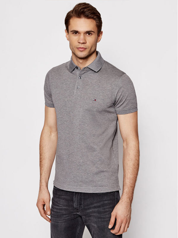 Core 1985 Slim Polo Dark Grey Heather / L