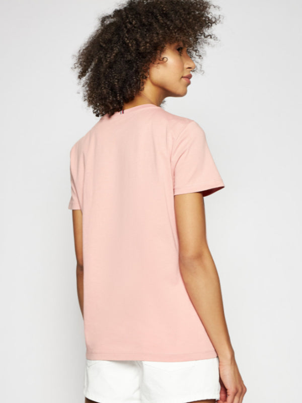 Crew Neck Graphic Te Soothing Pink / L