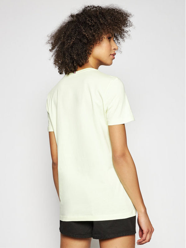 Crew Neck Graphic Te Frosted Lemon / L