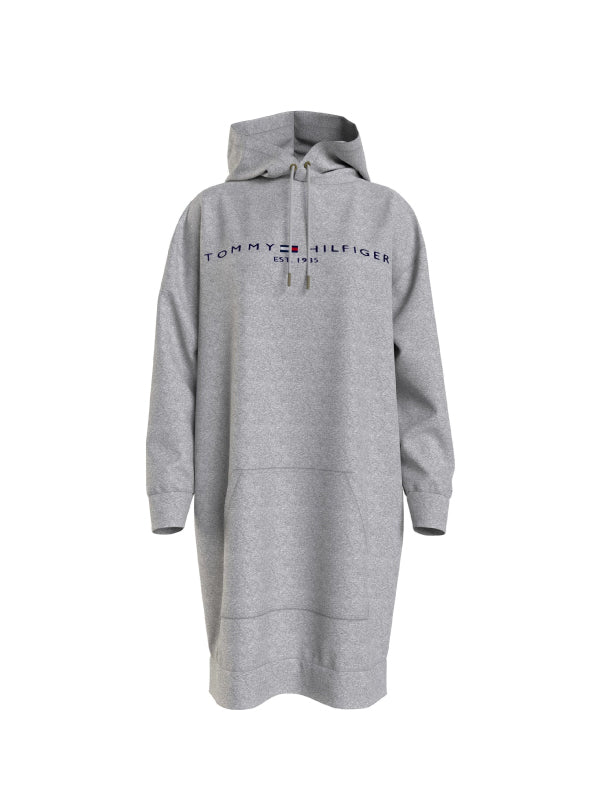 Th Ess Hilfiger Hood Light Grey Heather / L