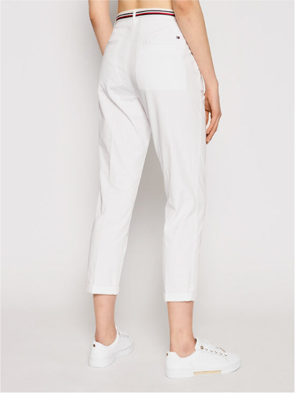 Co Tencel Chino Slim White / R40