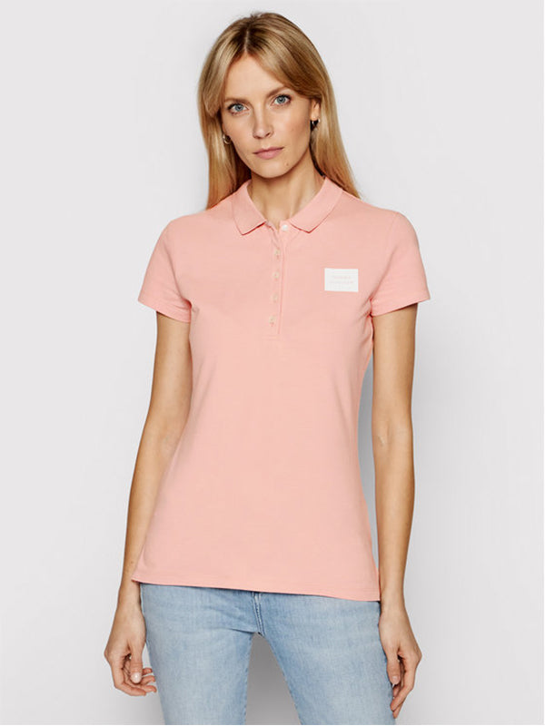 Slim Tommy Box Polo Soothing Pink / L