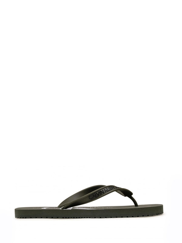 Beach Sandal Monogra Dark Olive / 42