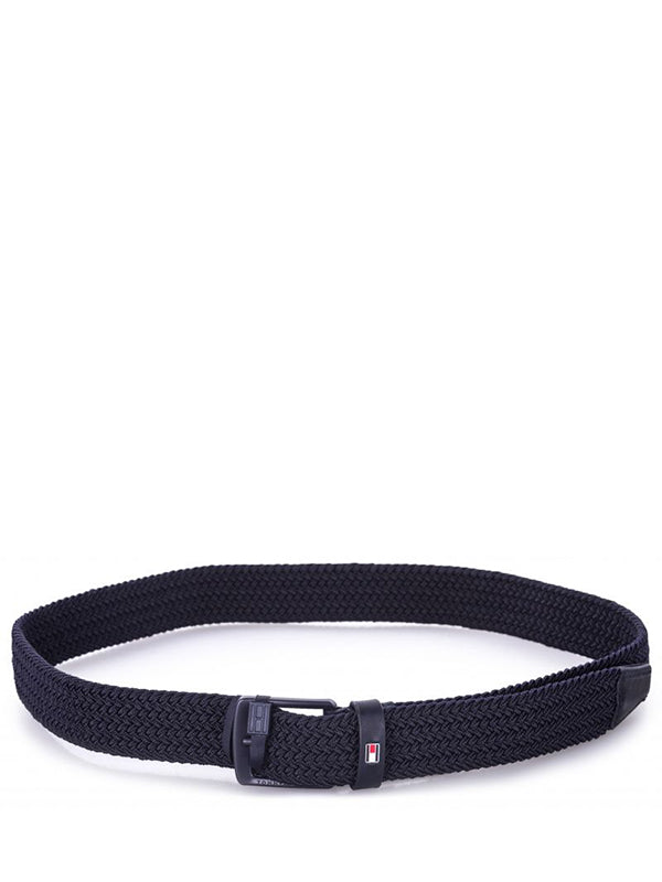 Solid Modern Elastic Tommy Navy / 105