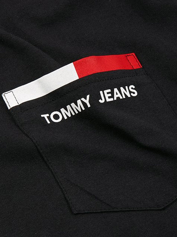 Tjm Back Stripe Tee TOMMY BLACK / L