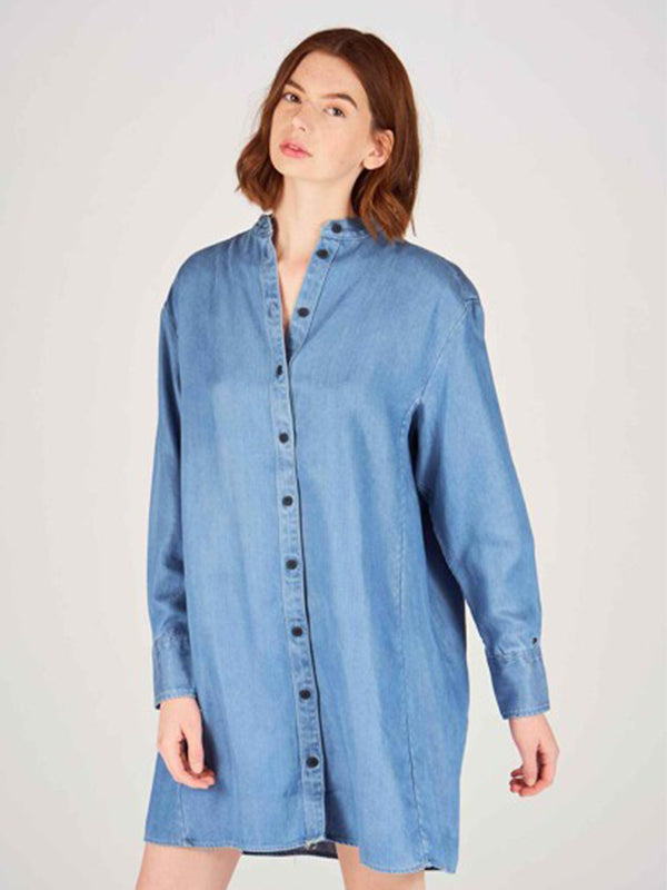 Tjw Dropped Shoulder LT BLUE INDIGO / L