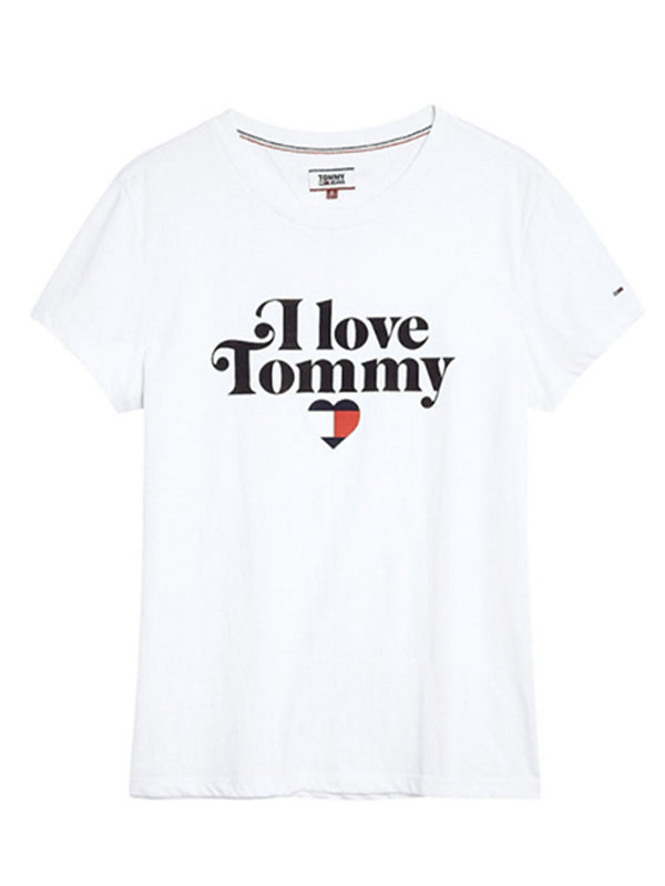 Tjw Tommy Phrase Tee CLASSIC WHITE / L